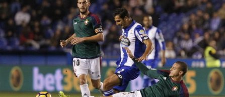Espanyol - Deportivo 1-1, in primul meci al anului 2017 din Primera Division